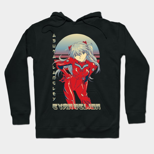 Asuka Langley Hoodie by Retrostyle